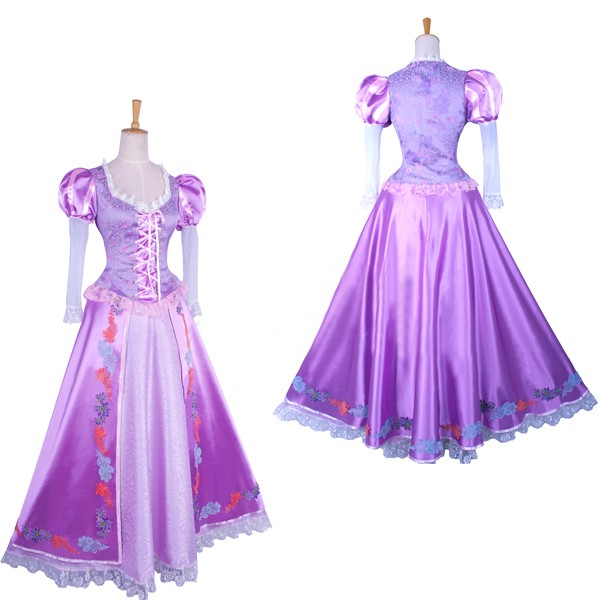 Disney Tangled Rapunzel cosplay costume